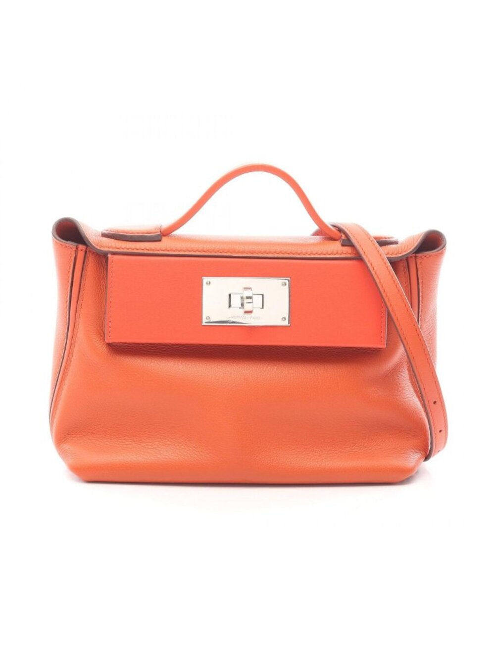 Hermes Handbag 24/24/24 Vanquatre 21 Mini Capucines Anemone 2-Way